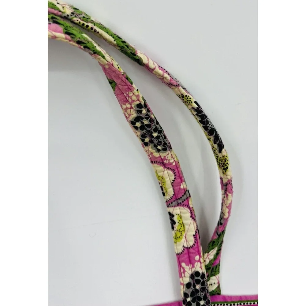 Vera Bradley Large Tote Bag Priscilla Pink Retired Quilted Shoulder Bag